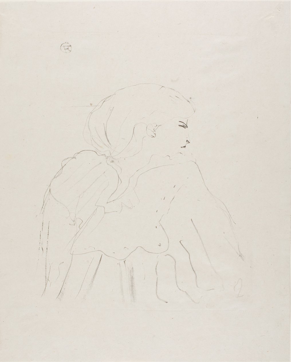 Jane Hading, a Treize Lithographies-től alkotó: Henri de Toulouse-Lautrec