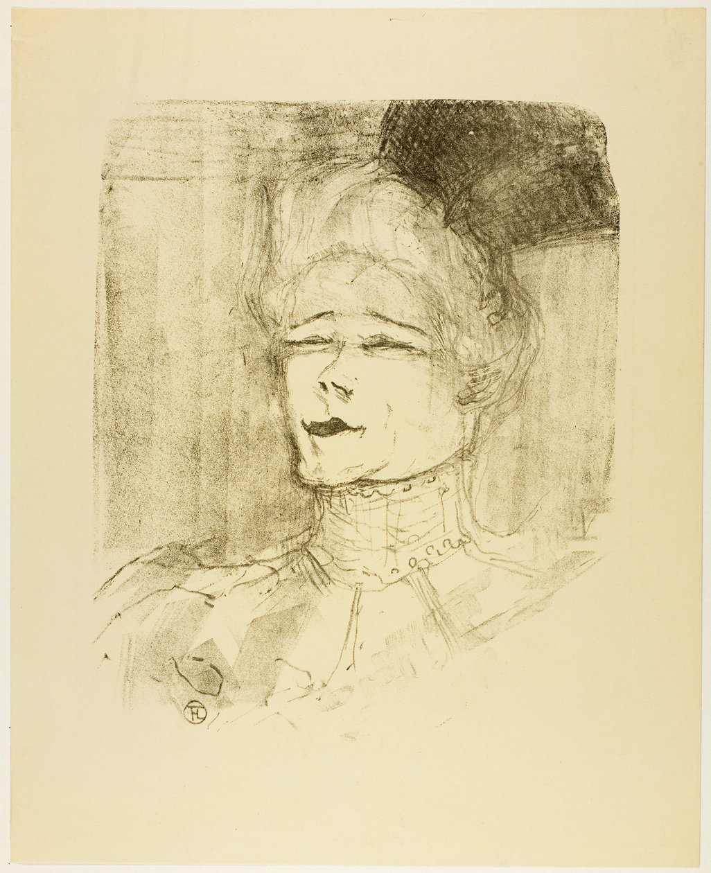 Jeanne Granier, a Treize Litográfiáktól alkotó: Henri de Toulouse-Lautrec