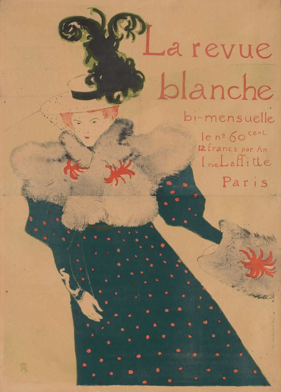 A fehér magazin alkotó: Henri de Toulouse-Lautrec