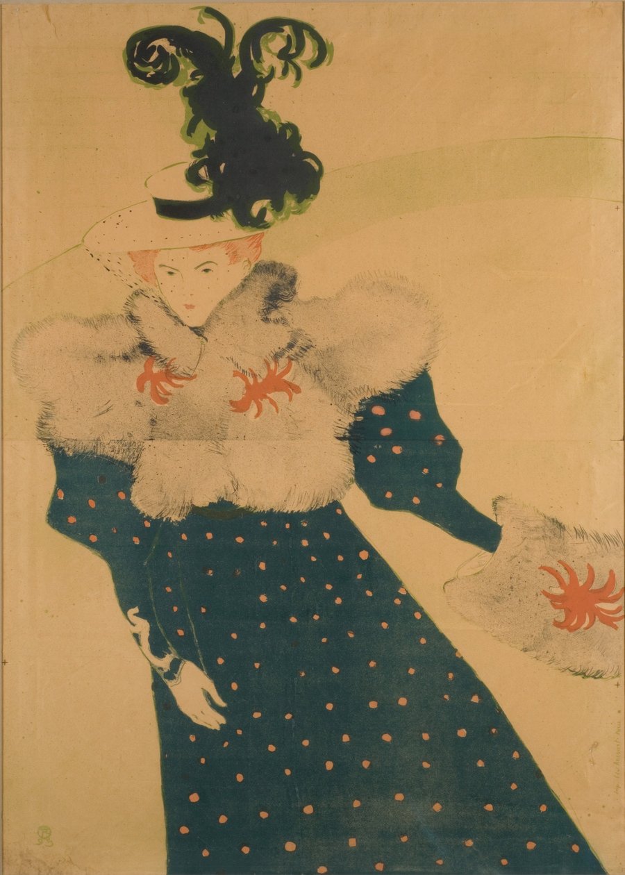 A fehér folyóirat alkotó: Henri de Toulouse-Lautrec