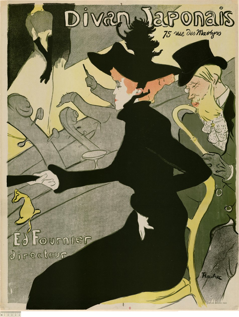 A japán dívány alkotó: Henri de Toulouse-Lautrec