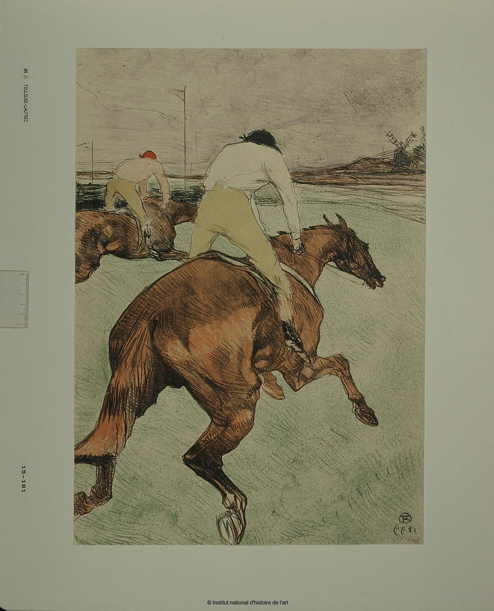 A zsoké [b próbanyomat] alkotó: Henri de Toulouse-Lautrec
