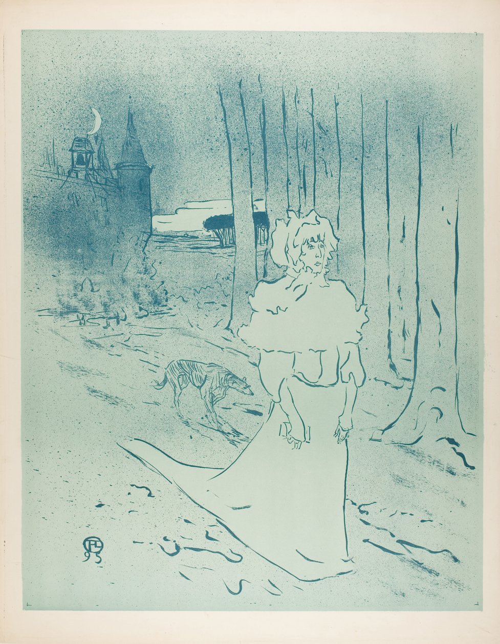 Vészcsengő alkotó: Henri de Toulouse-Lautrec