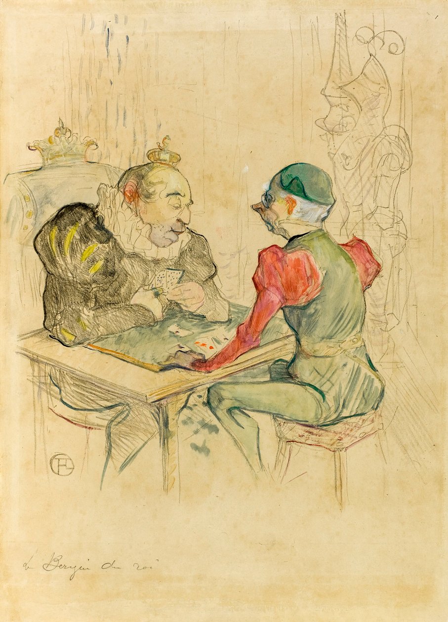A bezigue alkotó: Henri de Toulouse-Lautrec