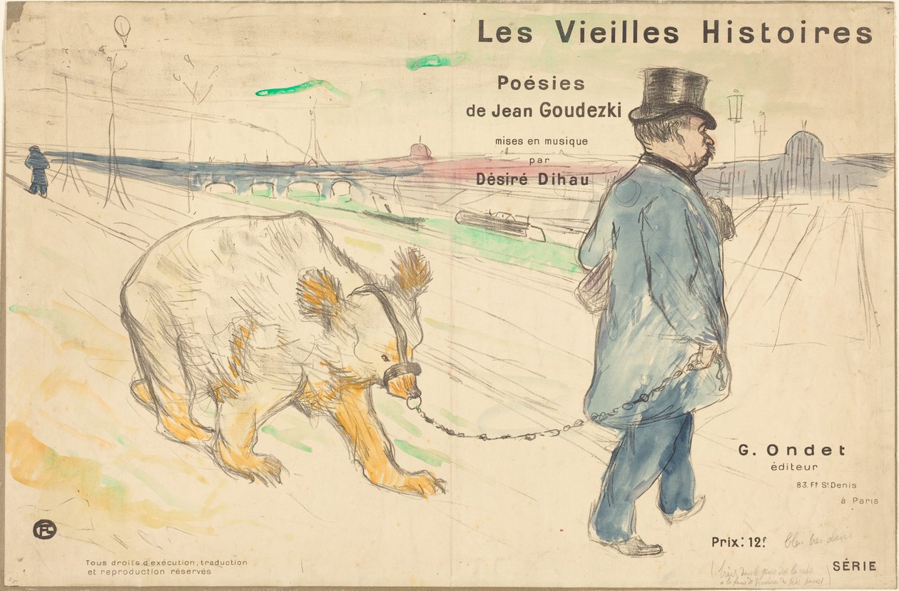 Régi történetek (borító/előkép) alkotó: Henri de Toulouse-Lautrec