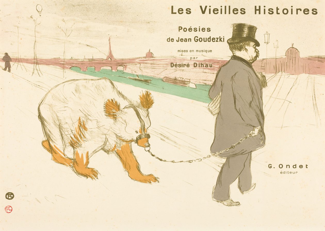 Les Vieilles Histoires, borító/előkép alkotó: Henri de Toulouse-Lautrec