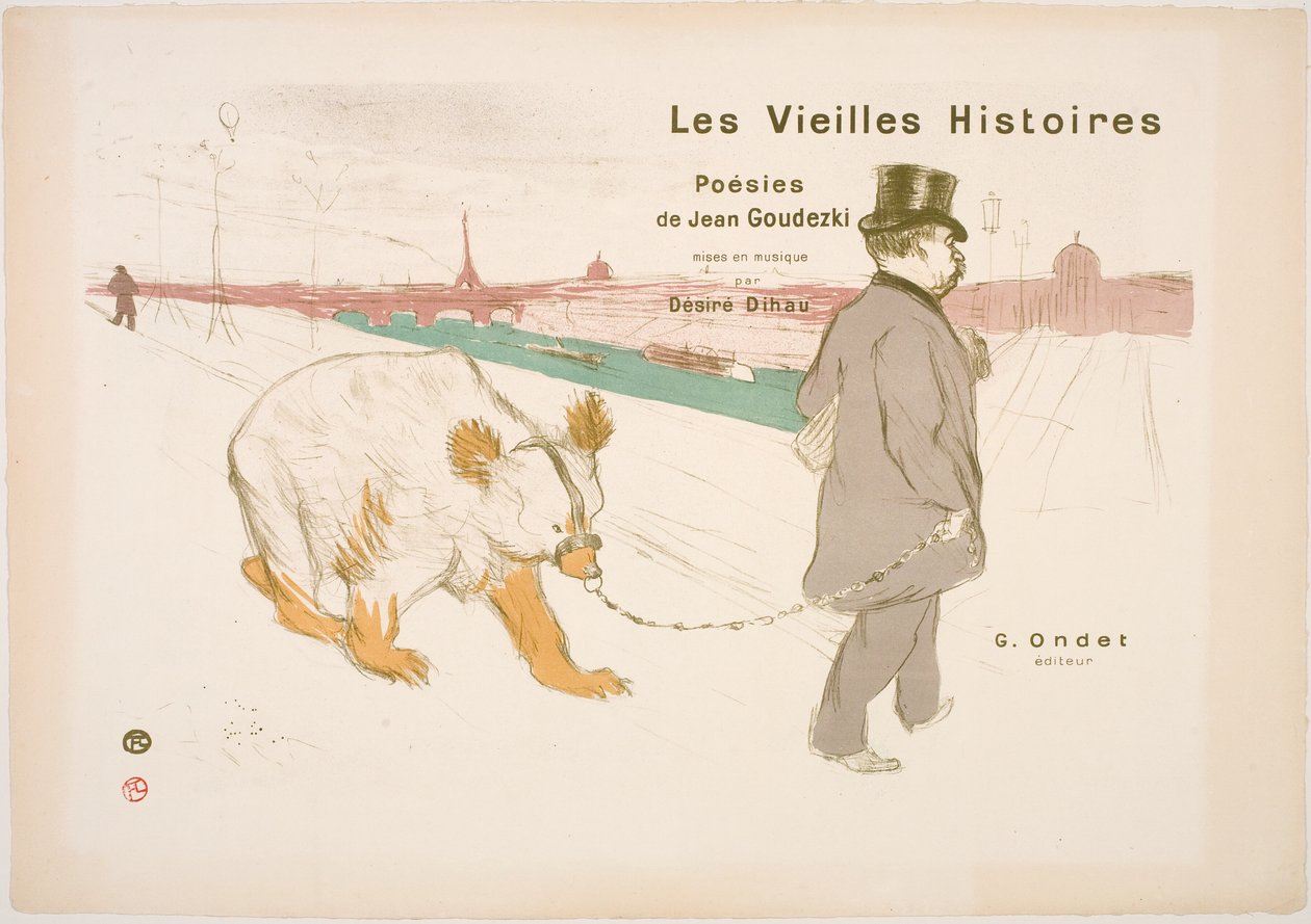 Régi történetek, borítók alkotó: Henri de Toulouse-Lautrec