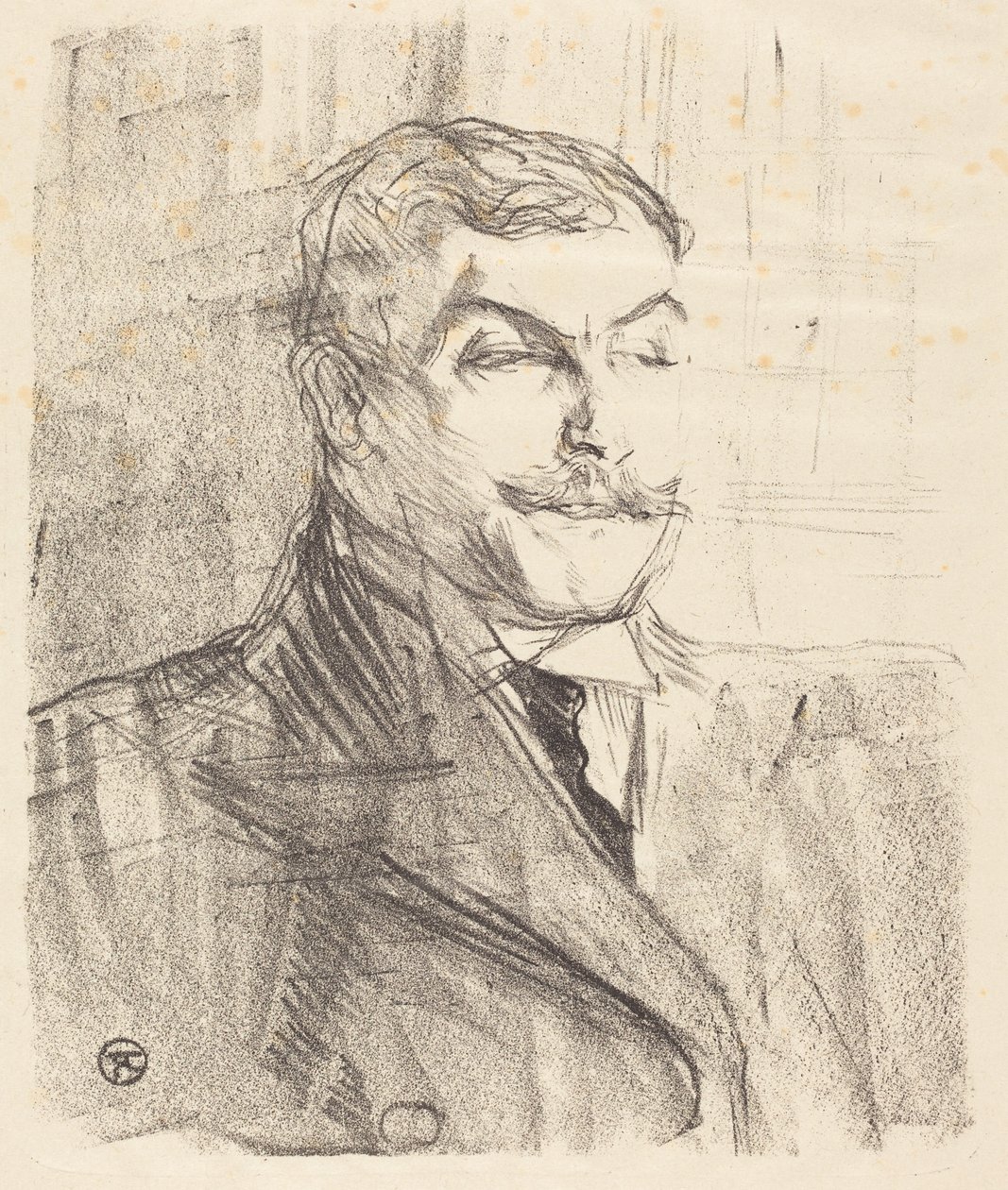 Lucien Guitry alkotó: Henri de Toulouse-Lautrec