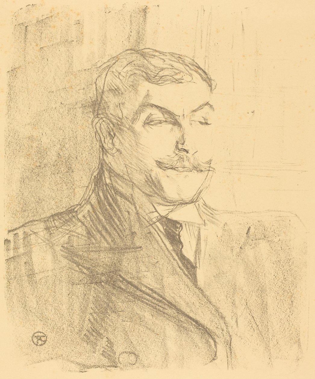 Lucien Guitry alkotó: Henri de Toulouse-Lautrec