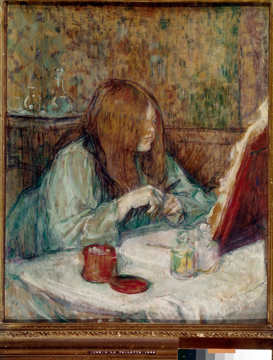 Madame Poupoule a WC-jében alkotó: Henri de Toulouse Lautrec