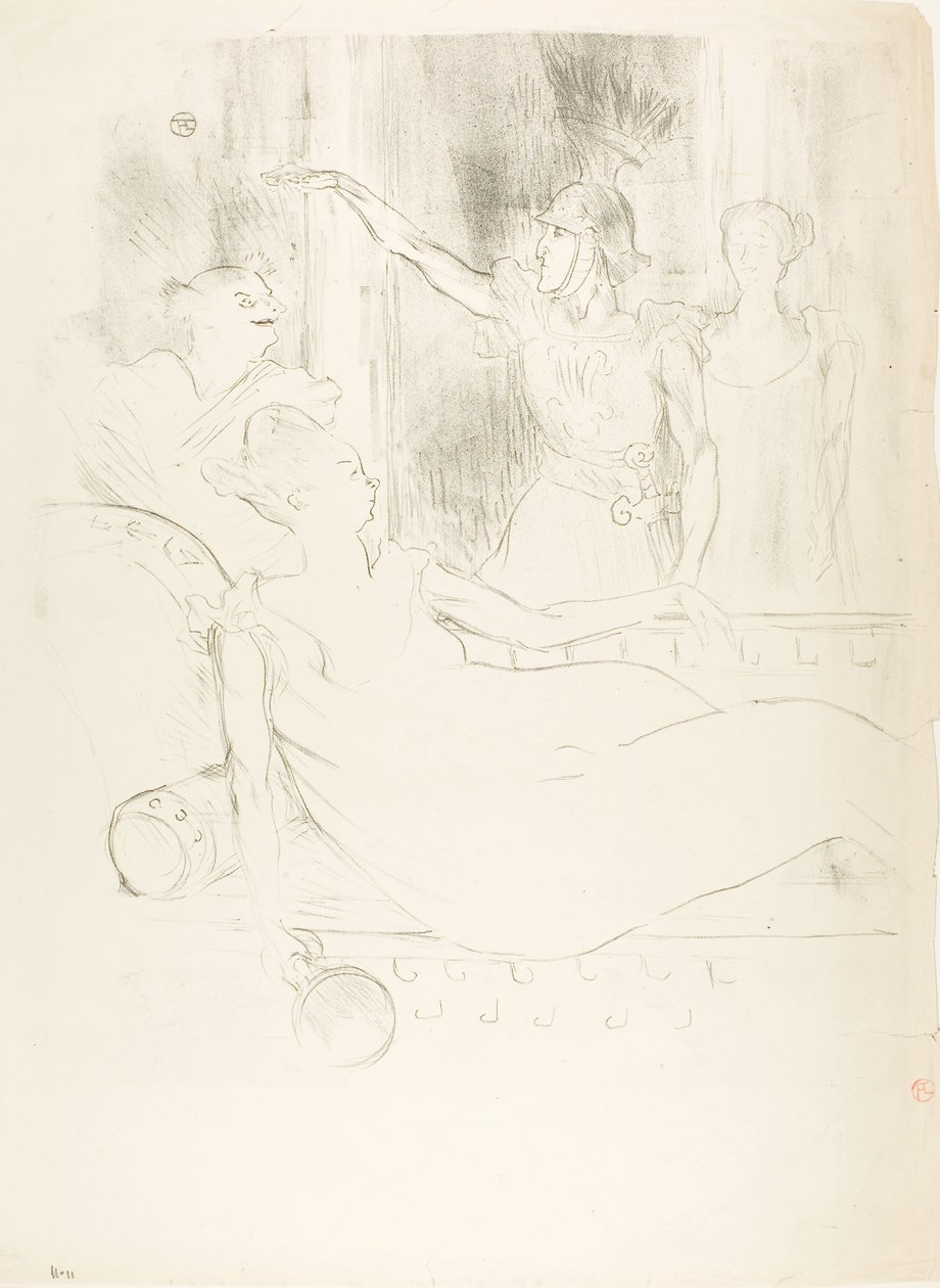 Madame Simon-Girard, Brewer and Guy a La belle Hélène-ben alkotó: Henri de Toulouse-Lautrec