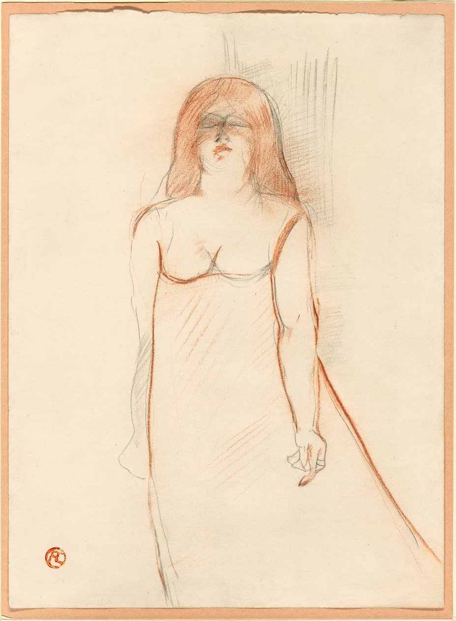 Cocyte kisasszony alkotó: Henri de Toulouse-Lautrec