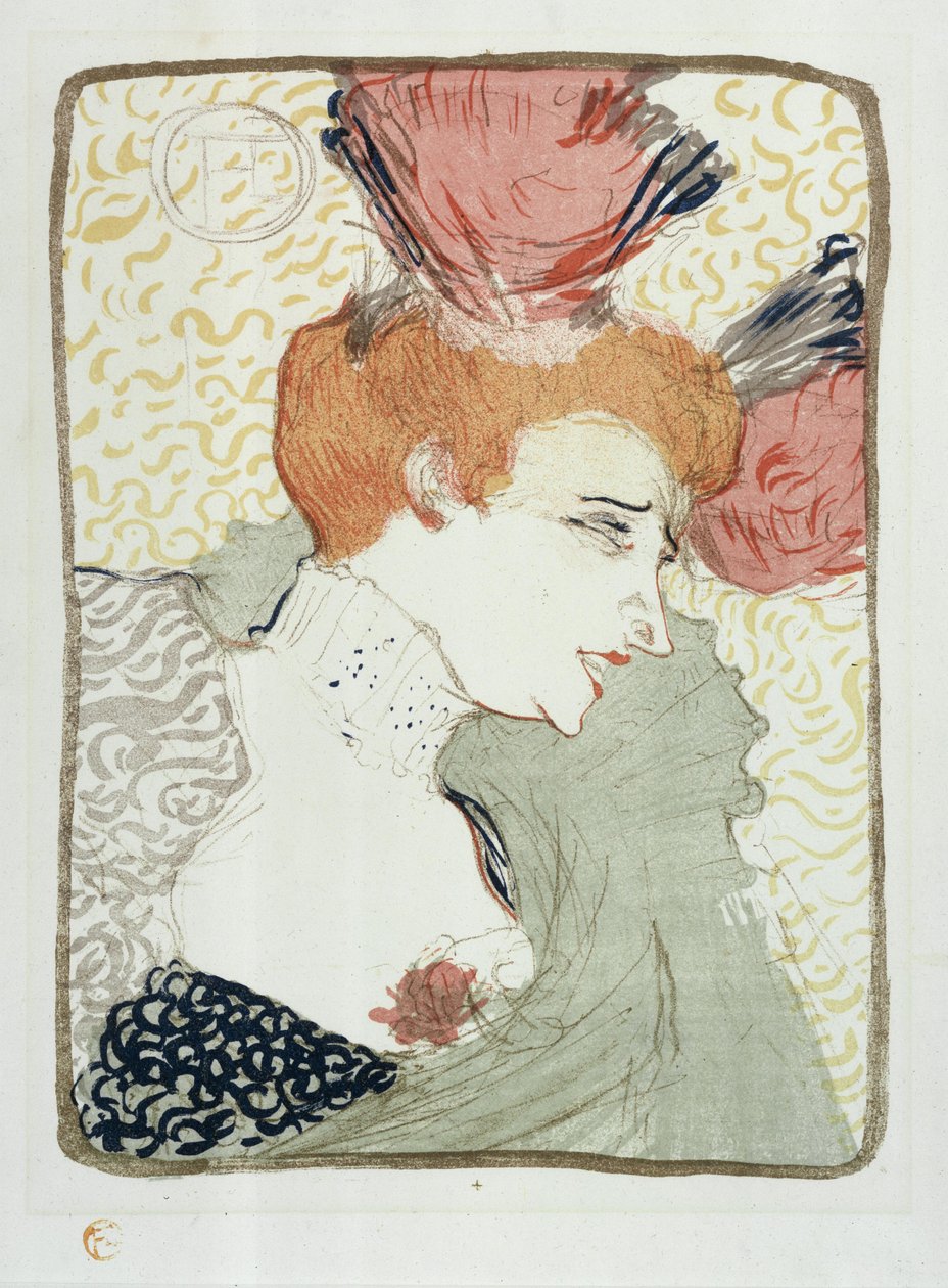 Marcelle Lender mellszobra alkotó: Henri de Toulouse-Lautrec