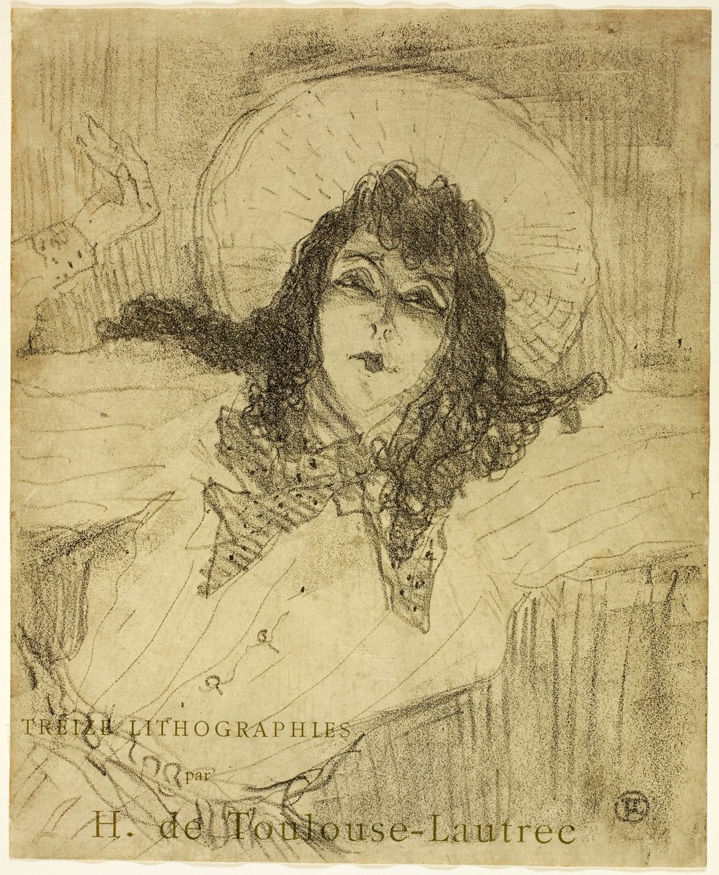 May Belfort, a Treize Litográfiákból alkotó: Henri de Toulouse-Lautrec