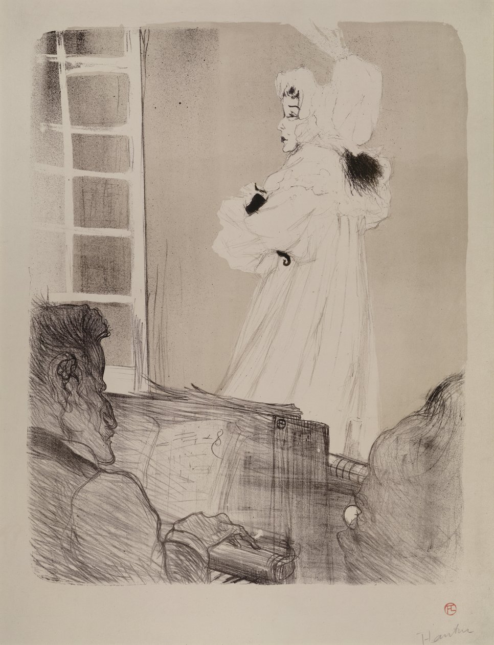 Miss May Belfort (grande planche) alkotó: Henri de Toulouse Lautrec