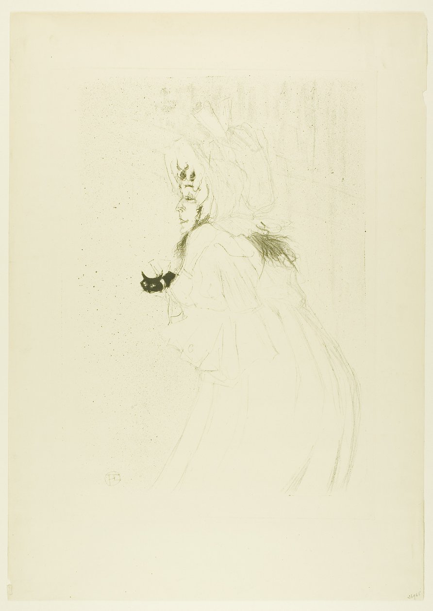 Miss May Belfort meghajol alkotó: Henri de Toulouse-Lautrec