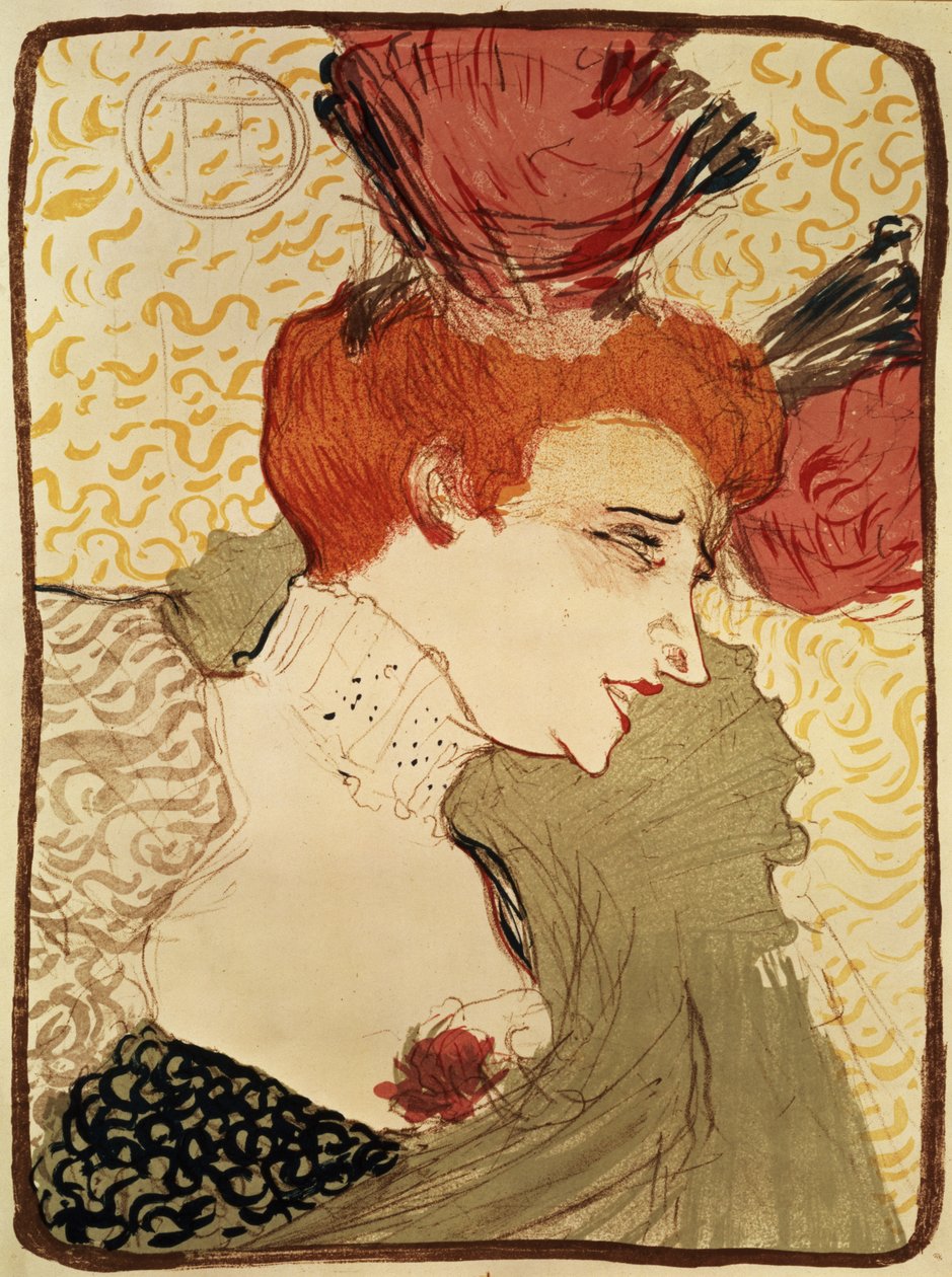 Marcelle Lender kisasszony alkotó: Henri de Toulouse Lautrec