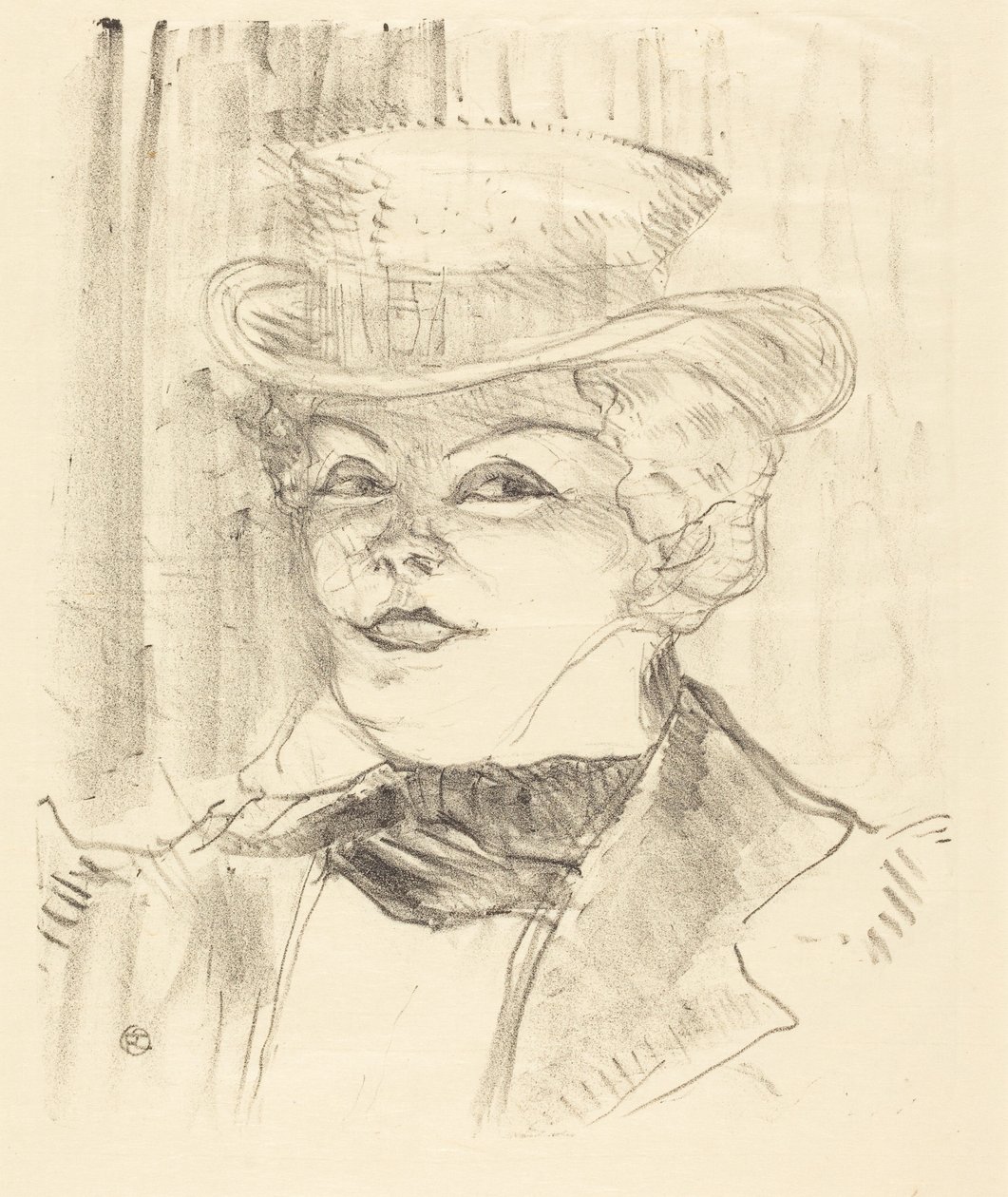 Réjane asszony alkotó: Henri de Toulouse-Lautrec