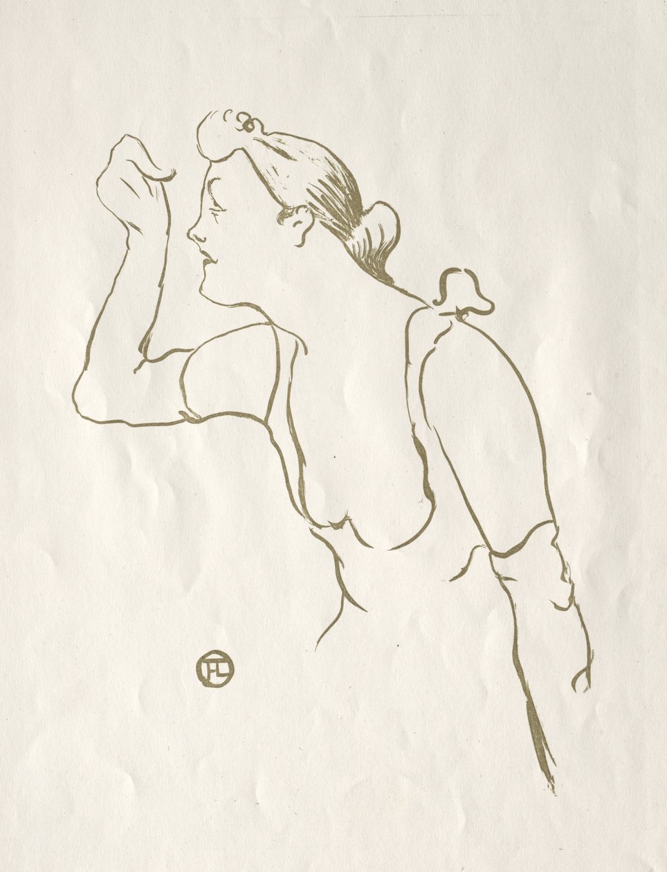 Paula Brebion alkotó: Henri de Toulouse-Lautrec