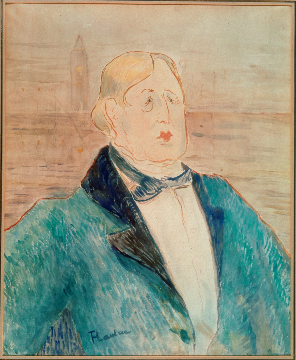 Oscar Wilde költő alkotó: Henri de Toulouse-Lautrec