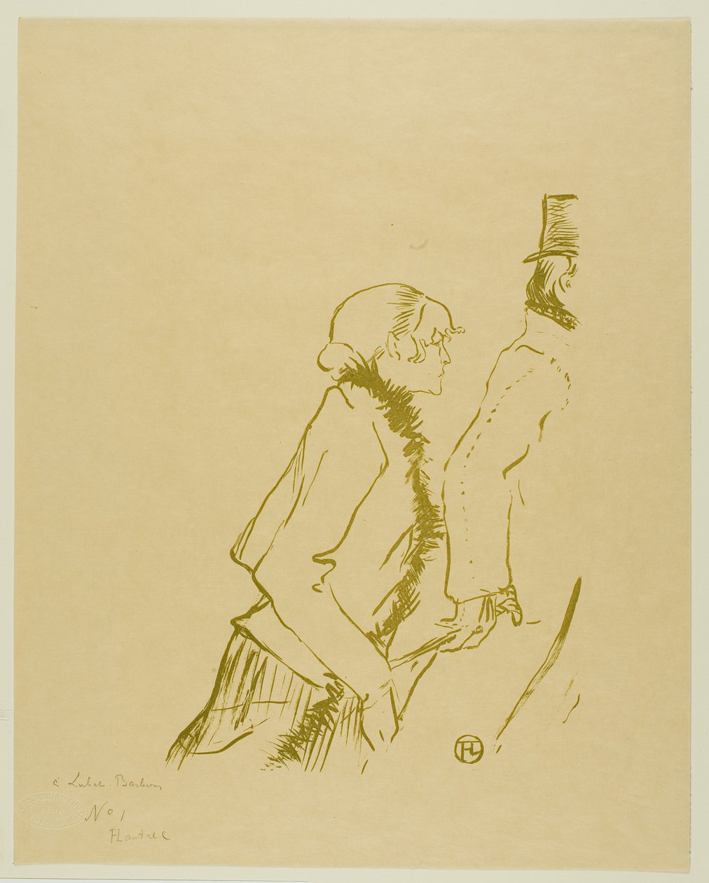 Szegény Street-Walker! alkotó: Henri de Toulouse-Lautrec