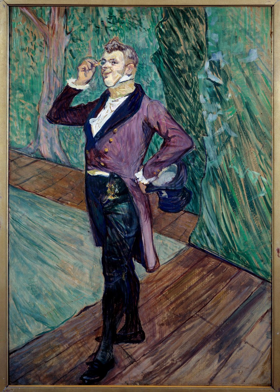 Henry Samary (1865-1902) portréja a Comedie francaise-ből alkotó: Henri de Toulouse Lautrec