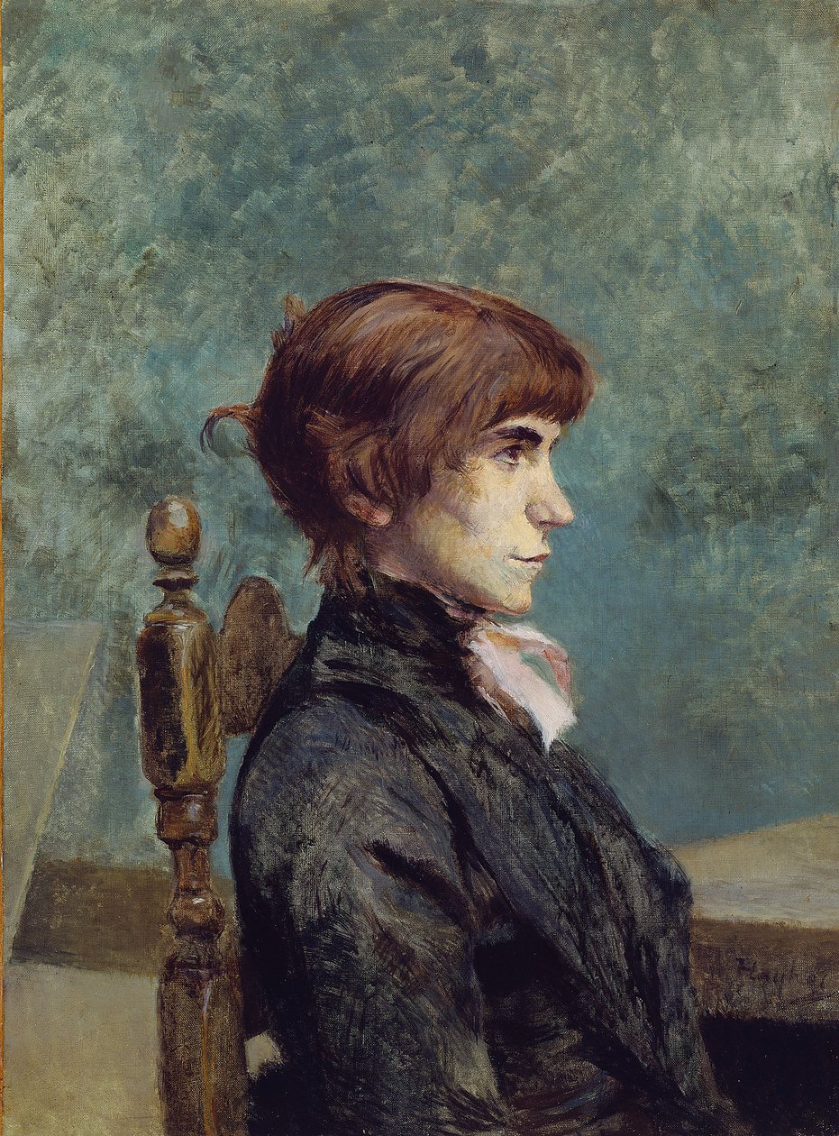 Jeanne Wenz portréja alkotó: Henri de Toulouse-Lautrec