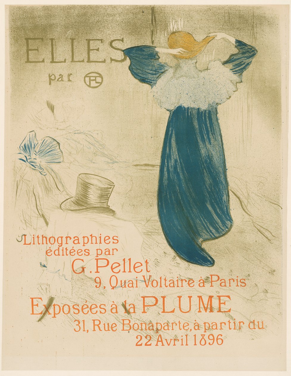 Elles plakátja alkotó: Henri de Toulouse-Lautrec