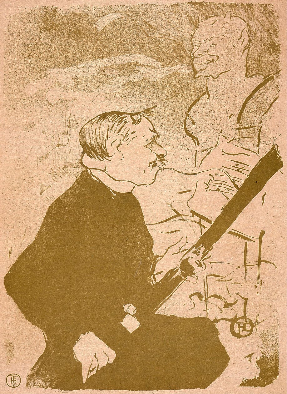 Für Dich! alkotó: Henri de Toulouse-Lautrec