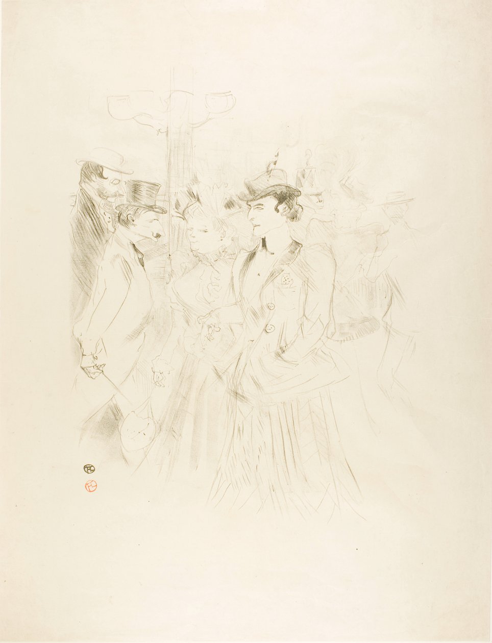 Sétány alkotó: Henri de Toulouse-Lautrec