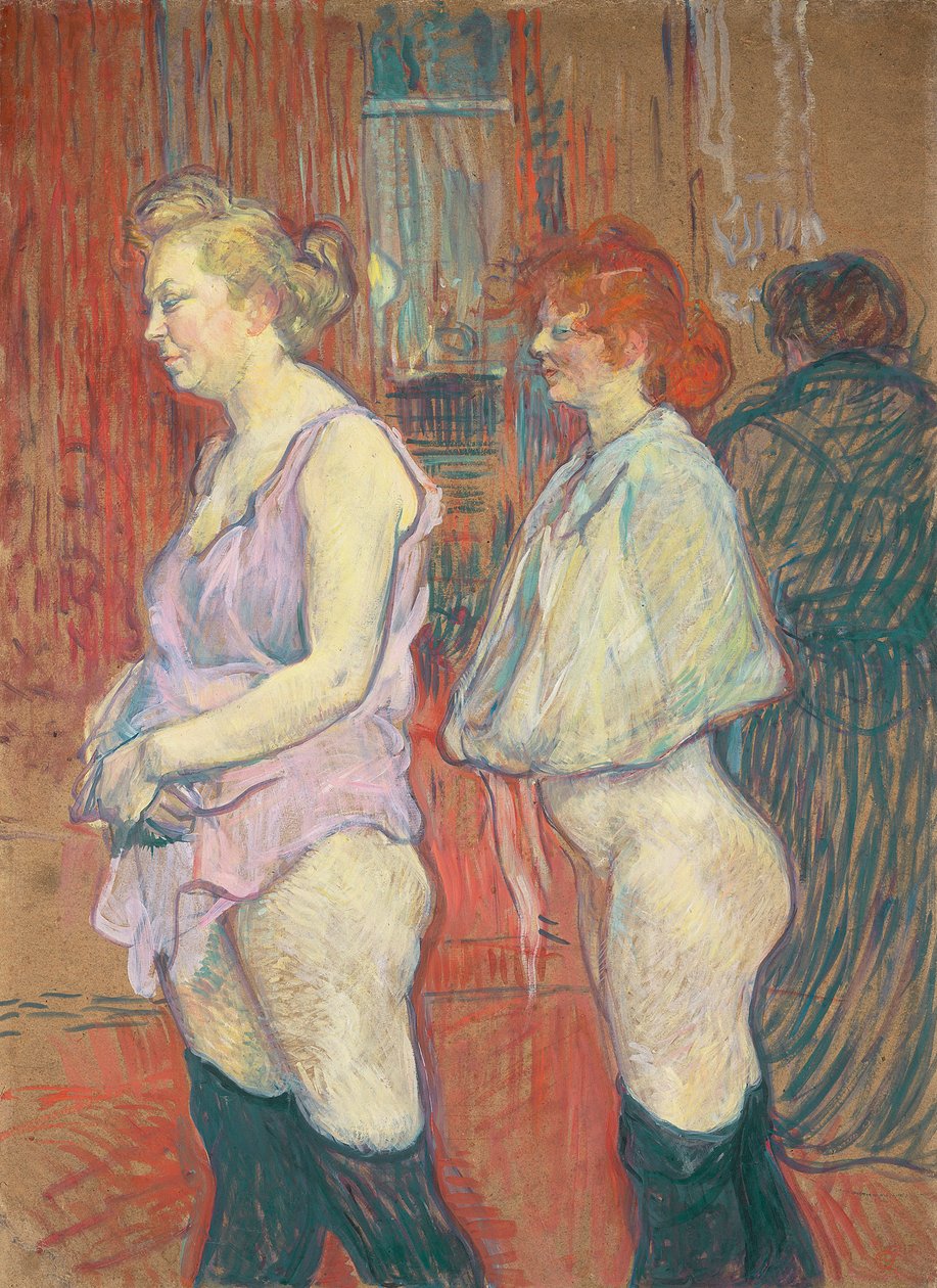 Rue des Moulins alkotó: Henri de Toulouse Lautrec