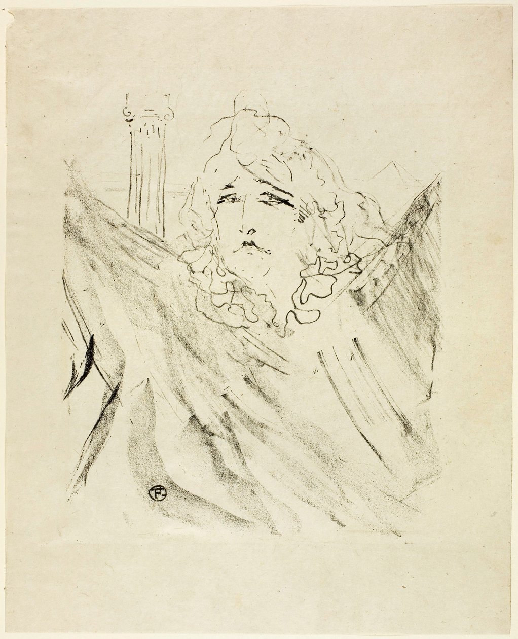 Sarah Bernhardt, a Treize Litográfiáktól alkotó: Henri de Toulouse-Lautrec