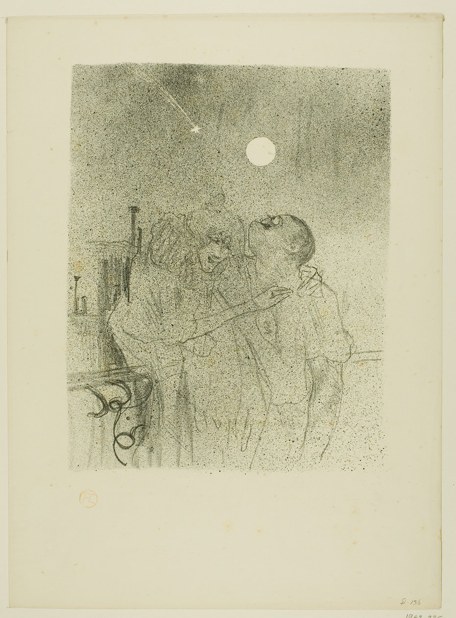 Shooting Stars, Désiré Dihau dallamaiból alkotó: Henri de Toulouse-Lautrec