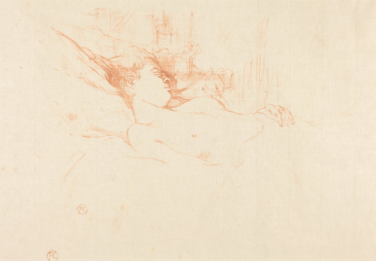 Sleep (Az alvás) alkotó: Henri de Toulouse-Lautrec
