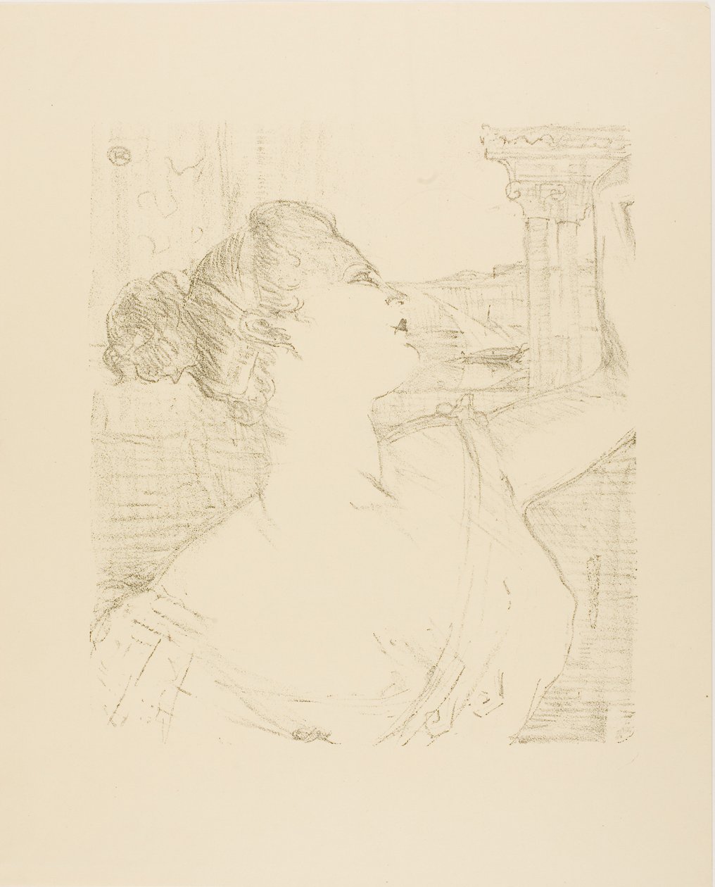 Sybil Sanderson, a Tizenhárom litográfiából alkotó: Henri de Toulouse-Lautrec