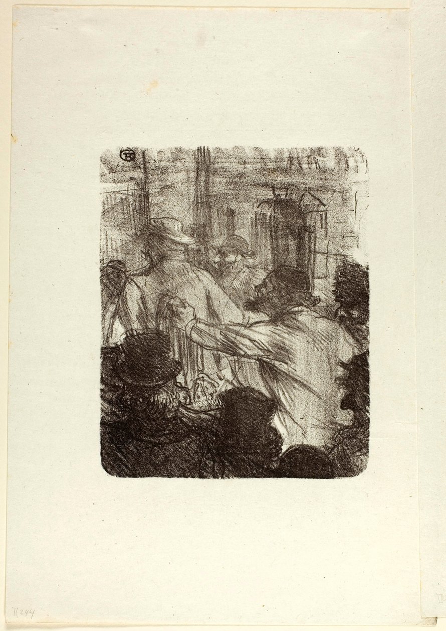 Textilpiac, Krakkó, az Au Pied du Sinaï-tól alkotó: Henri de Toulouse-Lautrec