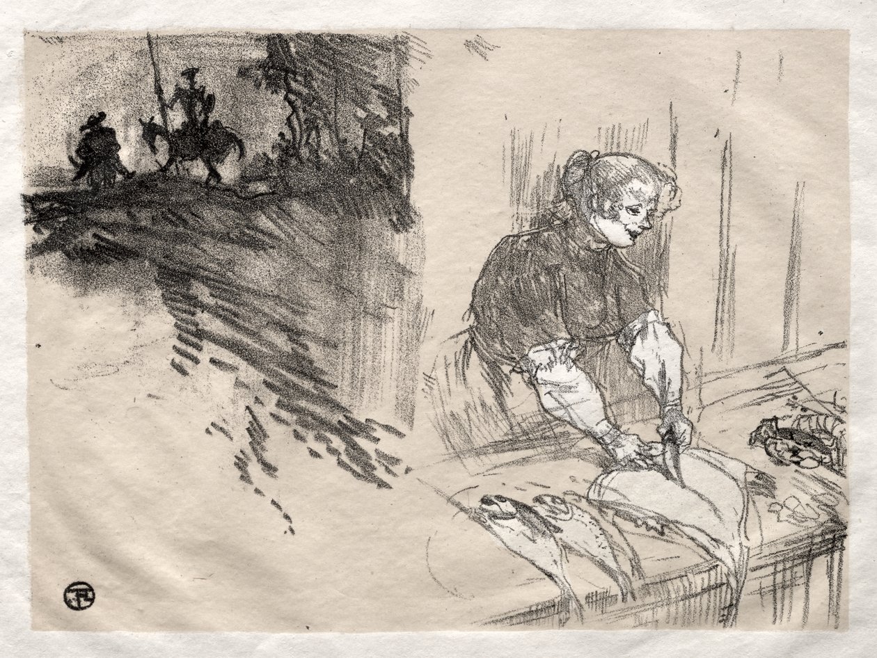 The Brief Joys: Borító alkotó: Henri de Toulouse-Lautrec
