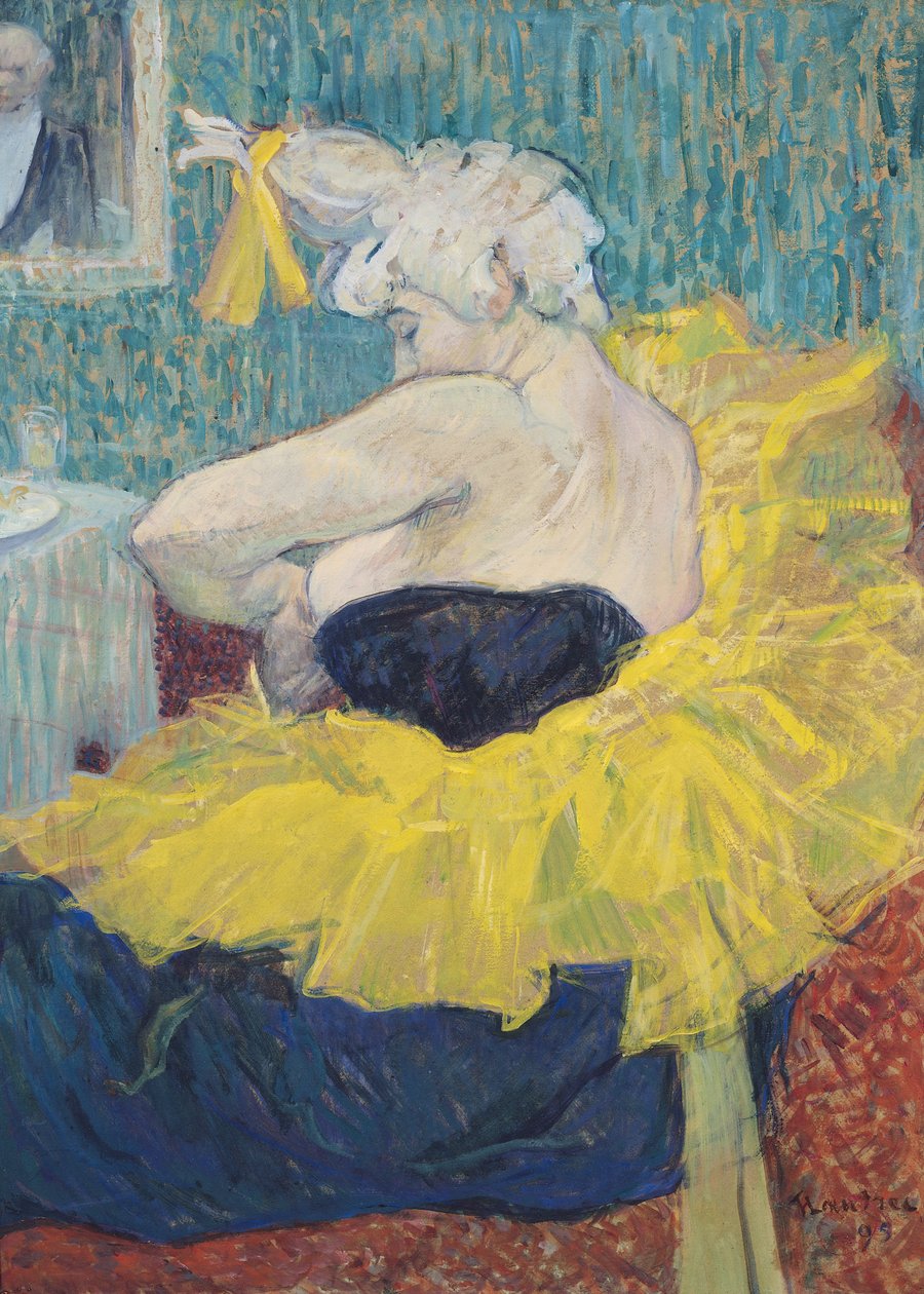 Cha-U-Kao bohócnő tütüben alkotó: Henri de Toulouse Lautrec