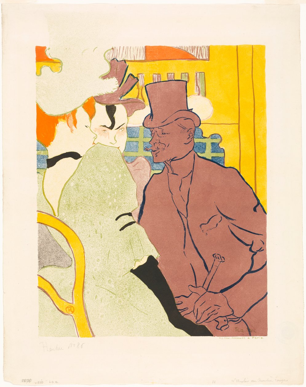 Az angol a Moulin Rouge-ban alkotó: Henri de Toulouse-Lautrec