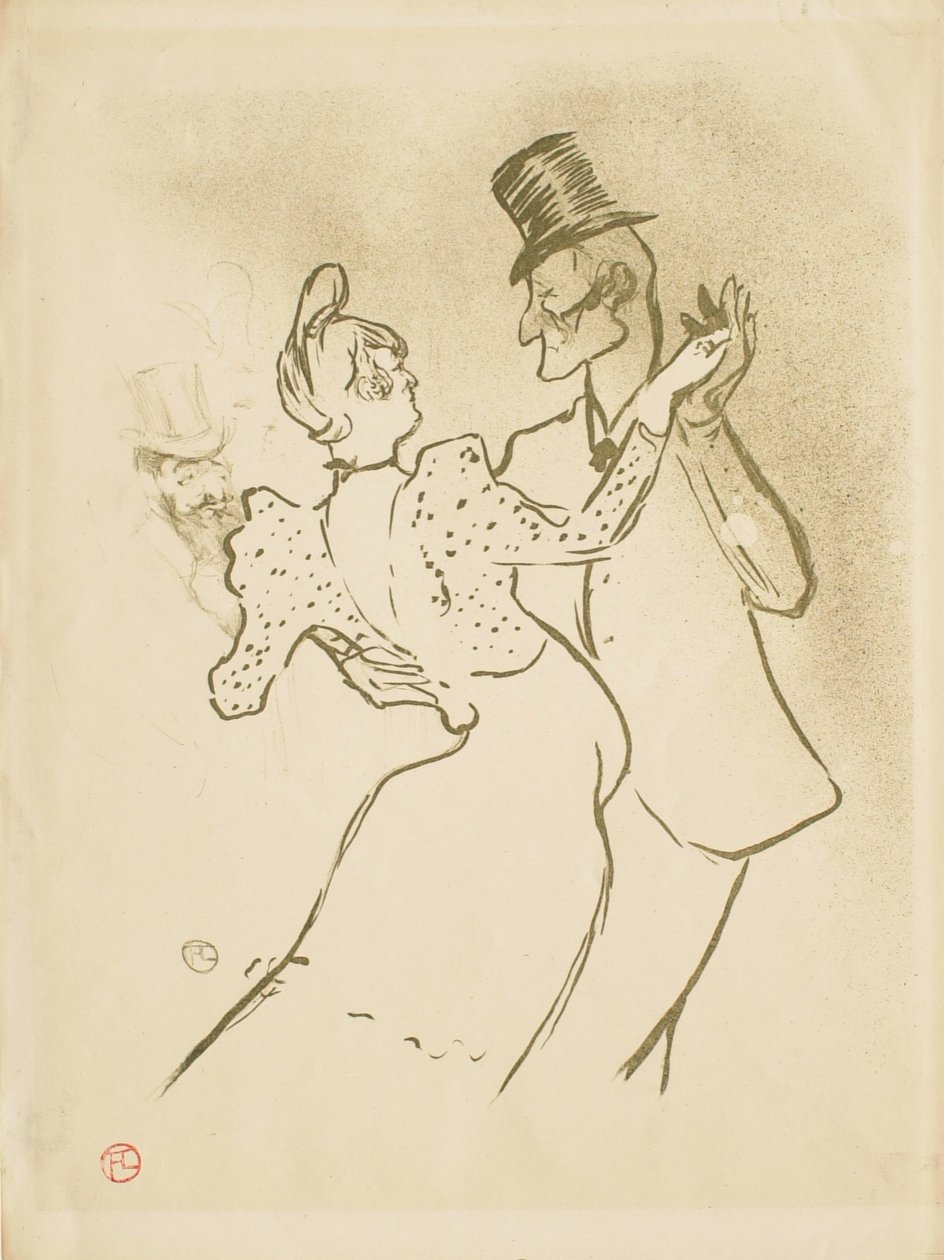 A falánk nő (La Goulue) alkotó: Henri de Toulouse-Lautrec