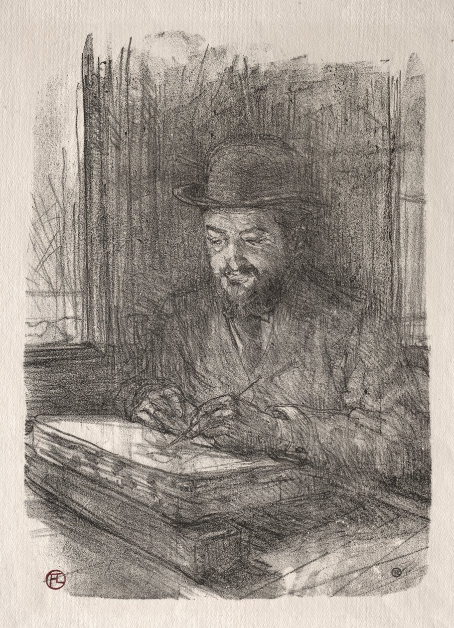 A jó litográfus alkotó: Henri de Toulouse-Lautrec