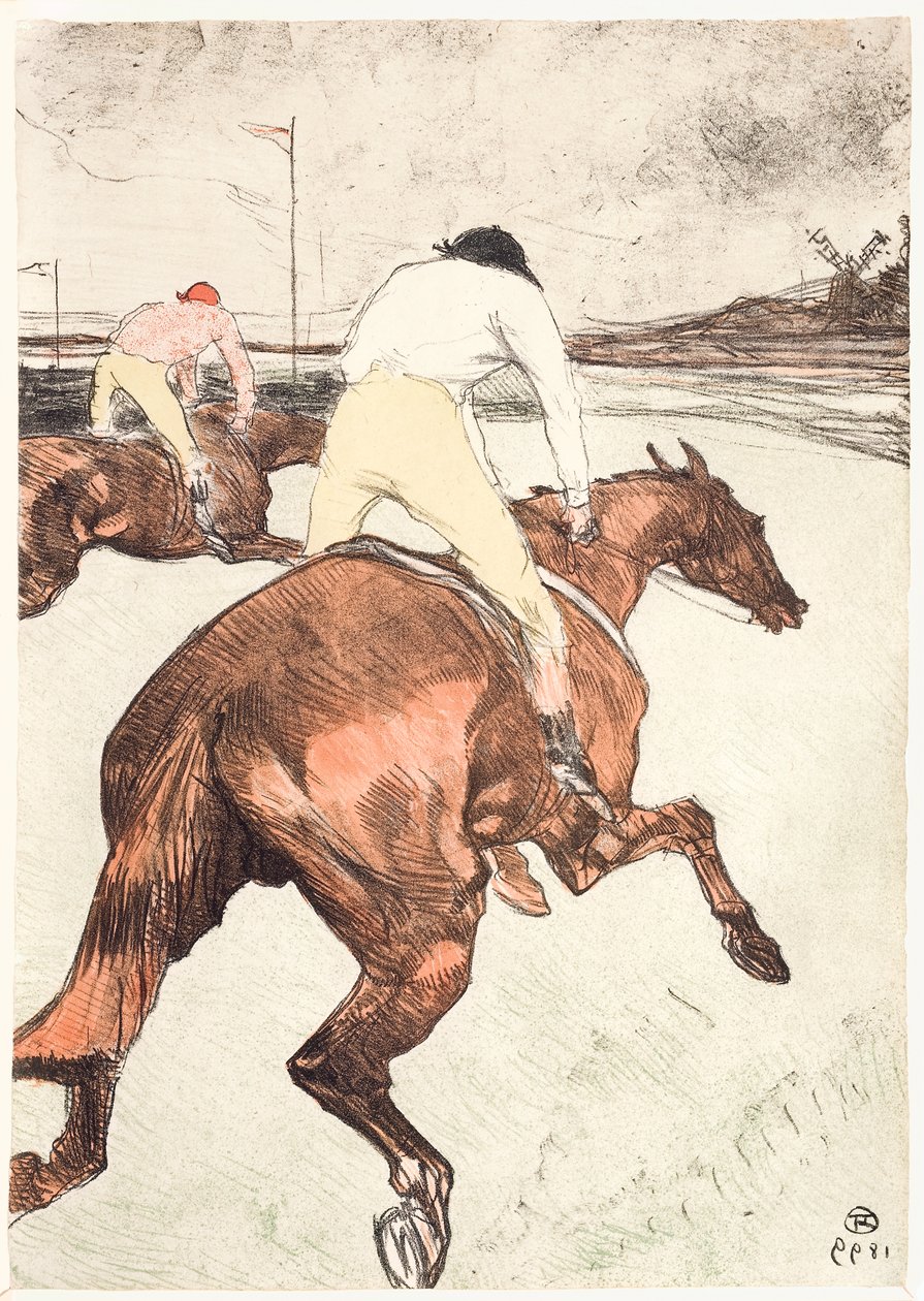 A Jockey alkotó: Henri de Toulouse Lautrec
