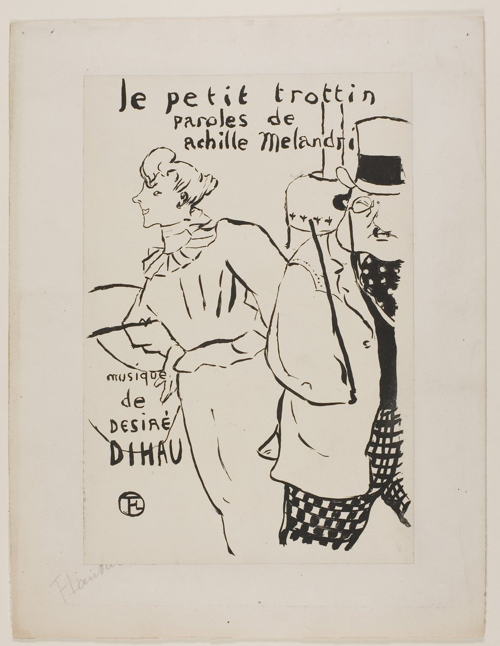 A kis vándorlány alkotó: Henri de Toulouse-Lautrec