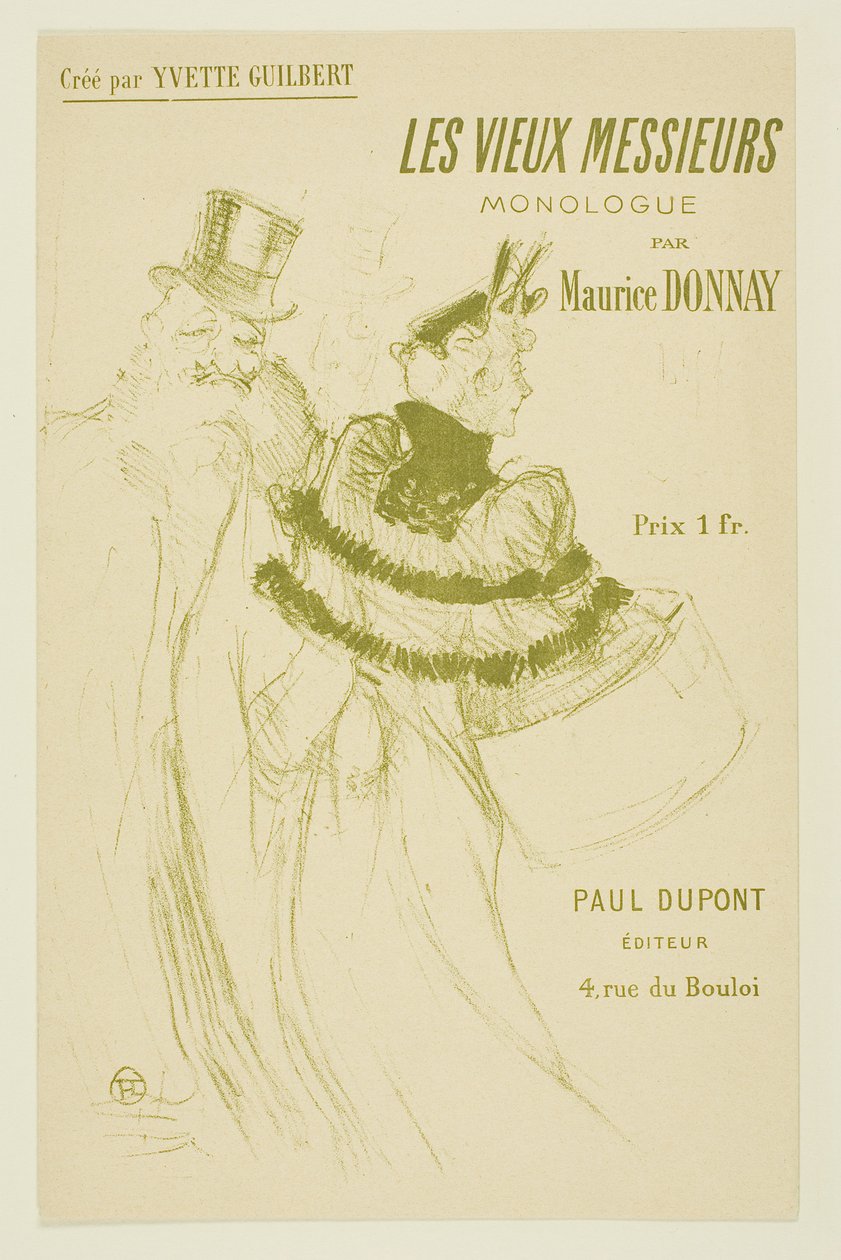 Az Öreg Urak alkotó: Henri de Toulouse-Lautrec