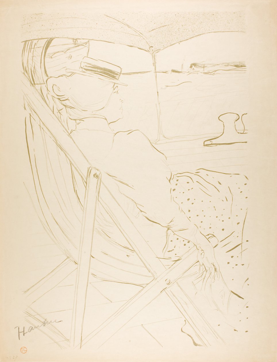 The Passenger in Cabin 54, A Cruise alkotó: Henri de Toulouse Lautrec