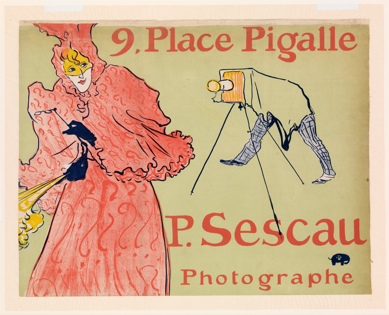 Der Fotograf Sescau alkotó: Henri de Toulouse-Lautrec
