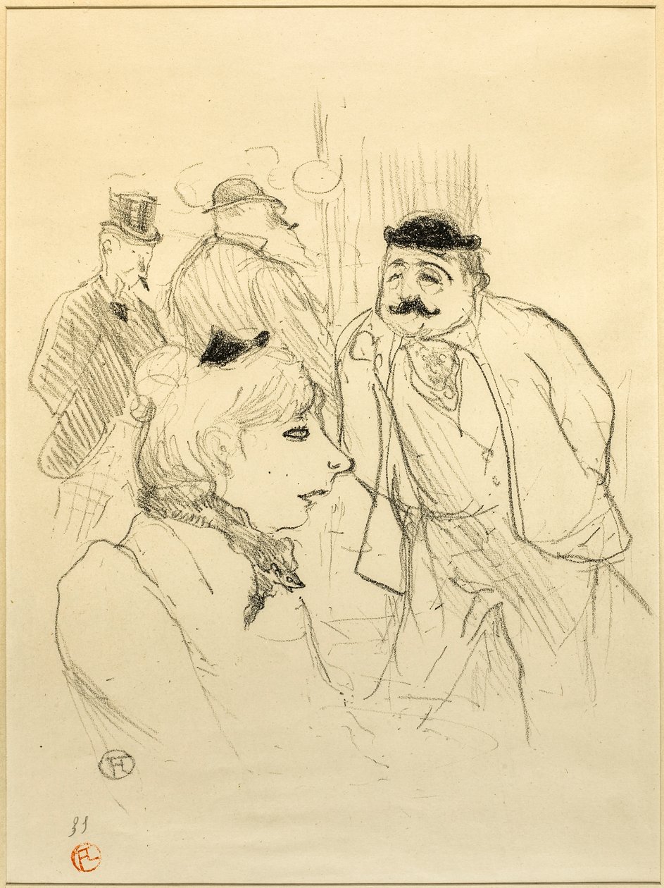A szár – Moulin Rouge alkotó: Henri de Toulouse-Lautrec