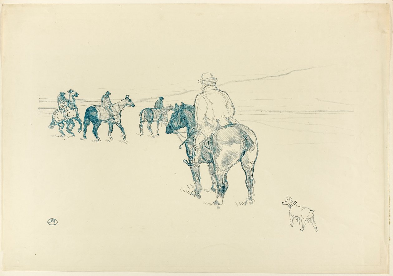 Az edző alkotó: Henri de Toulouse-Lautrec