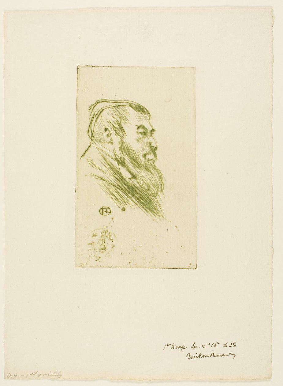 Tristan Bernard alkotó: Henri de Toulouse-Lautrec