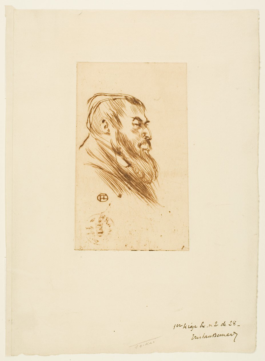 Tristan Bernard alkotó: Henri de Toulouse-Lautrec